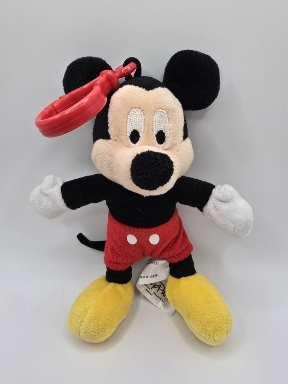 Disney Parks Mickey Mouse Plush Keychain Bag Charm